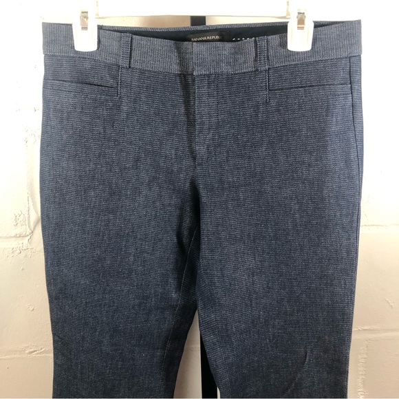 Banana Republic Sloan Chambray Ankle Pants - Picture 8 of 10